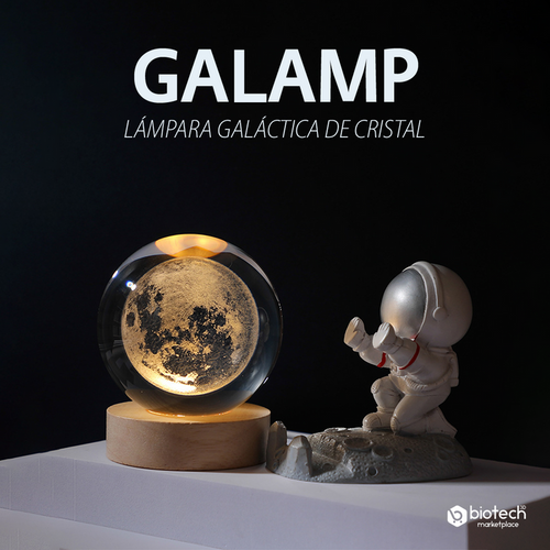 GALAMP - Lampara Galactica de Cristal