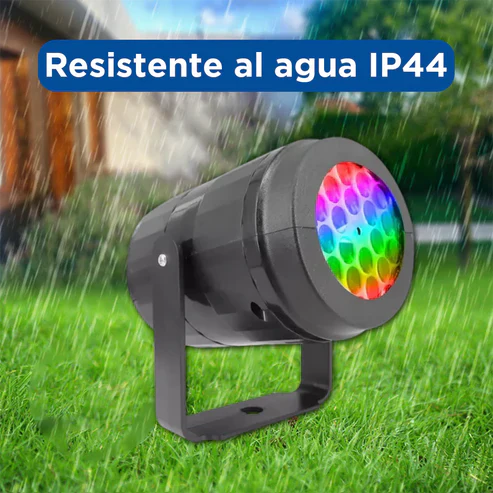2 pz Proyector de Figuras Navideñas